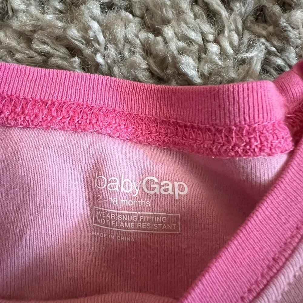 Baby Gap‎ cute winter long sleeve sleep top